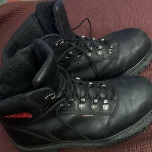 Red Wing Shoes Black Leather Men's Boots